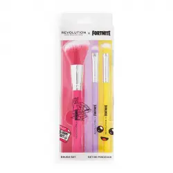 Revolution - *Fortnite X Revolution* - Set de brochas Trio Brush