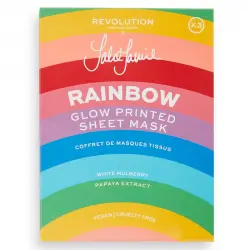 Revolution Skincare - Pack de mascarillas faciales Jake-Jamie Rainbow