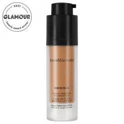 Original Liquid Mineral Foundation Base de Maquillaje Fluido de Cobertura Media