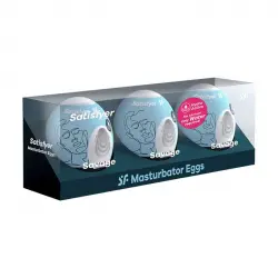 Satisfyer - Set de huevos masturbadores Hydro Active - Savage