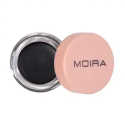 Moira - Prebase y sombra de ojos en crema 2 en 1 - 08: Black