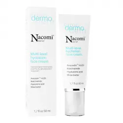 Nacomi - *Dermo* - Crema facial hidratante Multi-Level - Pieles secas, deshidratadas e irritadas