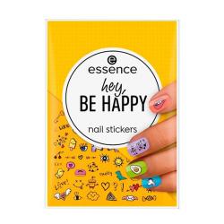 Nail Stickers Hey Be Happy