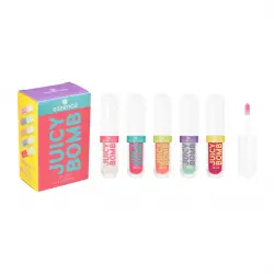 essence - Set de aceites labiales Juicy Bomb - 01: Glossy days ahead!