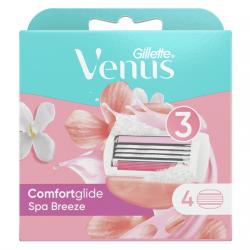 Gillette - Recambios Para Maquinilla Depilatoria Comfortglide Spa Breeze Venus