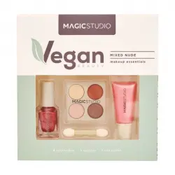 Magic Studio - Set de maquillaje Vegan Mixed Nude