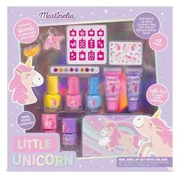 MARTINELIA Unicornio Beauty Little Tin Box 1 und Kit de Maquillaje con Caja Metálica Little Unicornio