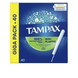 Tampax Super tampón 40 uds