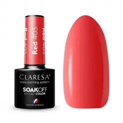 Claresa - Esmalte semipermanente Soak off - 403: Red