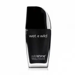 Wet N Wild Wet N Wild Wild Shine Nail Color  Black Creme, 12.3 ml