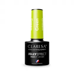 Claresa - Esmalte semipermanente Jelly Effect - Green