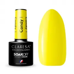 Claresa - Esmalte semipermanente Soak off - 1: Candy