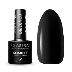 Claresa - Esmalte semipermanente Soak off - 900: Black