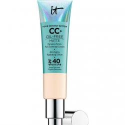 IT Cosmetics - Base De Maquillaje Antiedad Your Skin But Better CC+ Oil-Free Matte