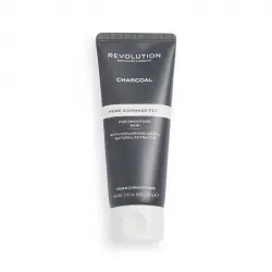 Revolution Skincare - Exfoliante facial con carbón