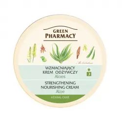 Green Pharmacy - Crema nutritiva fortalecedora - Aloe Vera