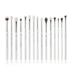 Jessup Beauty - Set de pinceles 15 piezas - T237: White/Silver