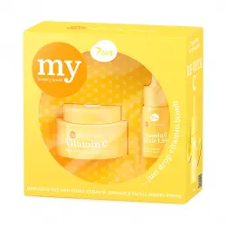 7 Days - *My Beauty Week* - Set de regalo crema + sérum Just Drop Vitamin Bomb