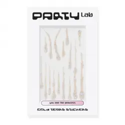 Party Lab Gold Tears Stickers