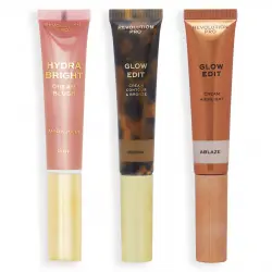 Revolution Pro - *Glow Edit* - Set Cream Wand Trio - Medium