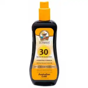 Australian Gold Australian Gold Sunscreen Spf30 Spray Oil Hydrating, 237 ml