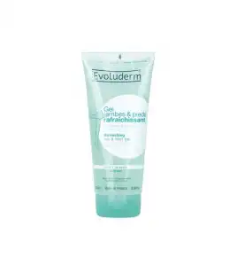 Evoluderm - Gel refrescante para piernas y pies