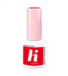 Hi Hybrid - *Hi Moments* - Esmalte de uñas semipermanente - 244: Fire Red