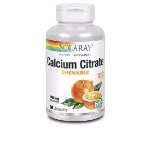 Calcium Citrate 1000 mg comprimidos masticables naranja 60 u