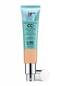 IT Cosmetics - Base De Maquillaje Antiedad Your Skin But Better CC+ Oil-Free Matte