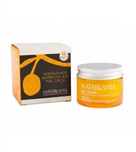 Matarrania - Crema facial hidratante nutritiva 100% Bio - Piel seca