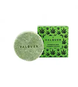 Valquer - Champú sólido Hemp - Extracto de cannabis y aceite de cáñamo