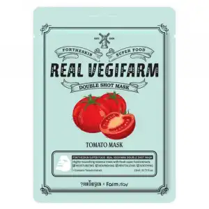 SUPER FOOD REAL VEGIFARM Mascarilla Facial de Tomate 23 ml