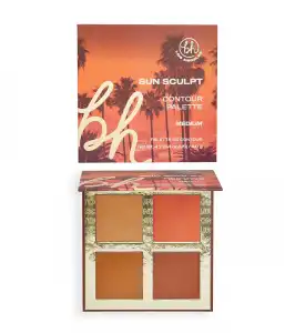 BH Cosmetics - Paleta de rostro Sun Sculpt Contour Palette - Medium