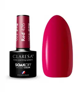 Claresa - Esmalte semipermanente Soak off - 426: Red