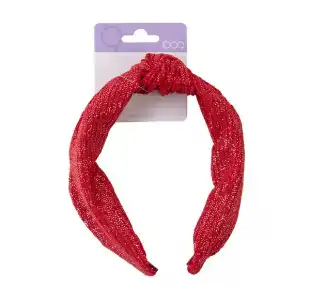 Nudo 3Cm Rojo Glitter