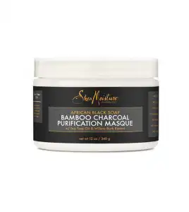 Shea Moisture - Mascarilla purificante - jabón negro africano y carbón de bambú