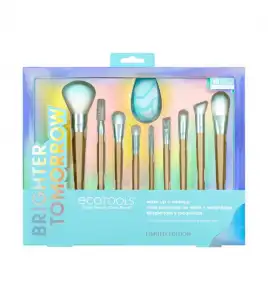 Ecotools - *Brighter Tomorrow* - Set de brochas de maquillaje Wake Up + Makeup