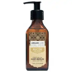 Arganicare  Sérum Protector con Aceite de Ricino Biológico, 100 ml