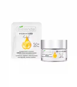 Bielenda - Crema antiarrugas Diamond Lipids día y noche 50+