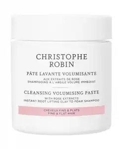 Christophe Robin - Pasta Lavante Voluminizante Con Arcilla Rassoul Y Extractos De Rosa 75 Ml