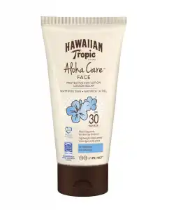 Hawaiian Tropic - Loción Facial Protectora Solar Aloha Cares SPF 30