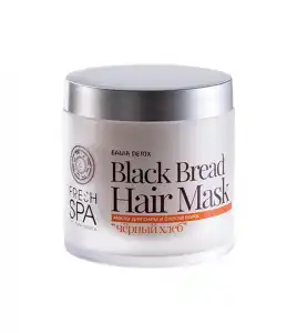 Natura Siberica - *Fresh Spa* - Mascarilla capilar fuerza y brillo Black Bread