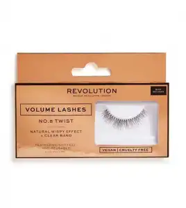 Revolution - Pestañas postizas Volume Lashes - Nº.8 Twist