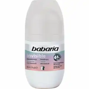 Babaria Babaria Desodorante Rollon Invisible, 50 ml