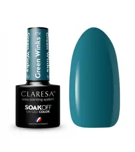 Claresa - Esmalte semipermanente Soak off - 02: Green Winks