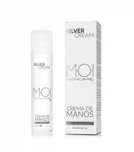 M.O.I. Skincare - Crema de manos Silver con polvo de plata