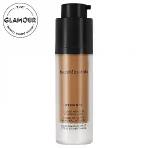 Original Liquid Mineral Foundation Base de Maquillaje Fluido de Cobertura Media