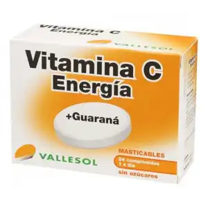 Vallesol Vitamina C Energía + Guaraná 24 und Complemento Vitanímico