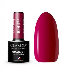 Claresa - Esmalte semipermanente Soak off - 435: Red