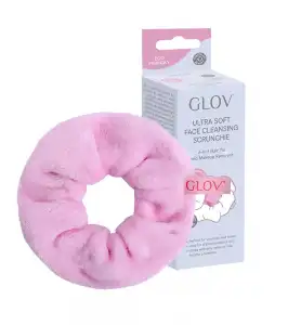 GLOV - Limpiador y coletero scrunchie Ultra Soft Face Cleansing